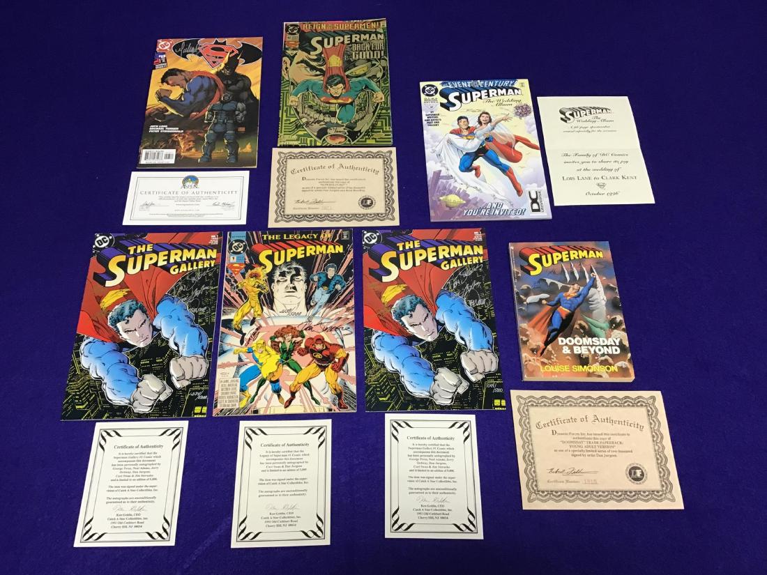 Lot of 7 Superman Comics (1 of 4)