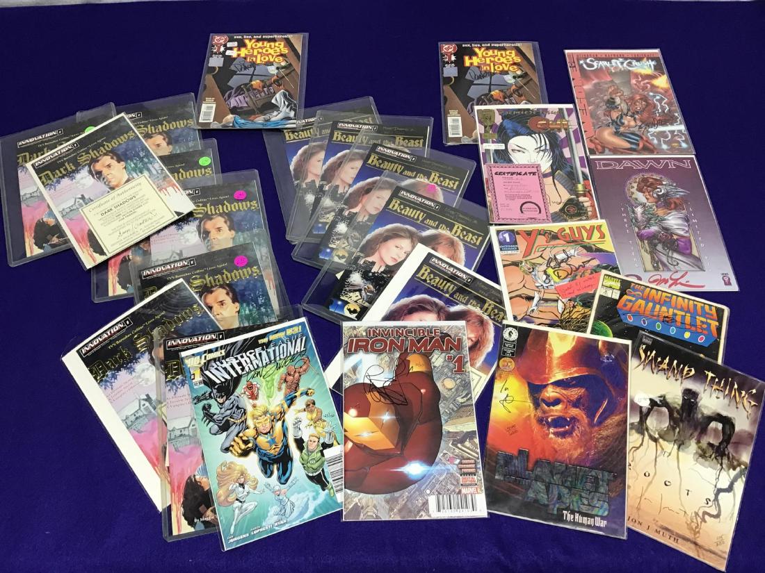 Lot of 24 Various signed Comics (1 of 4)