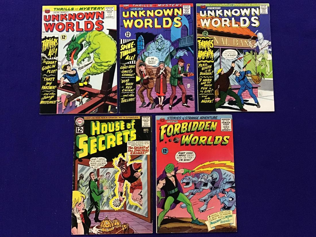 Lot of 5 "Horror" Comics (1 of 2)