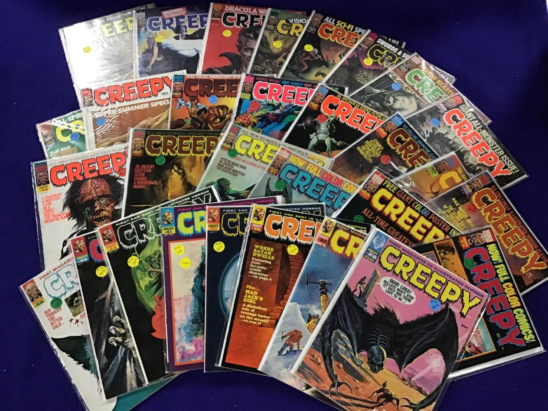 Lot of 30 Creepy Comics (1 of 4)
