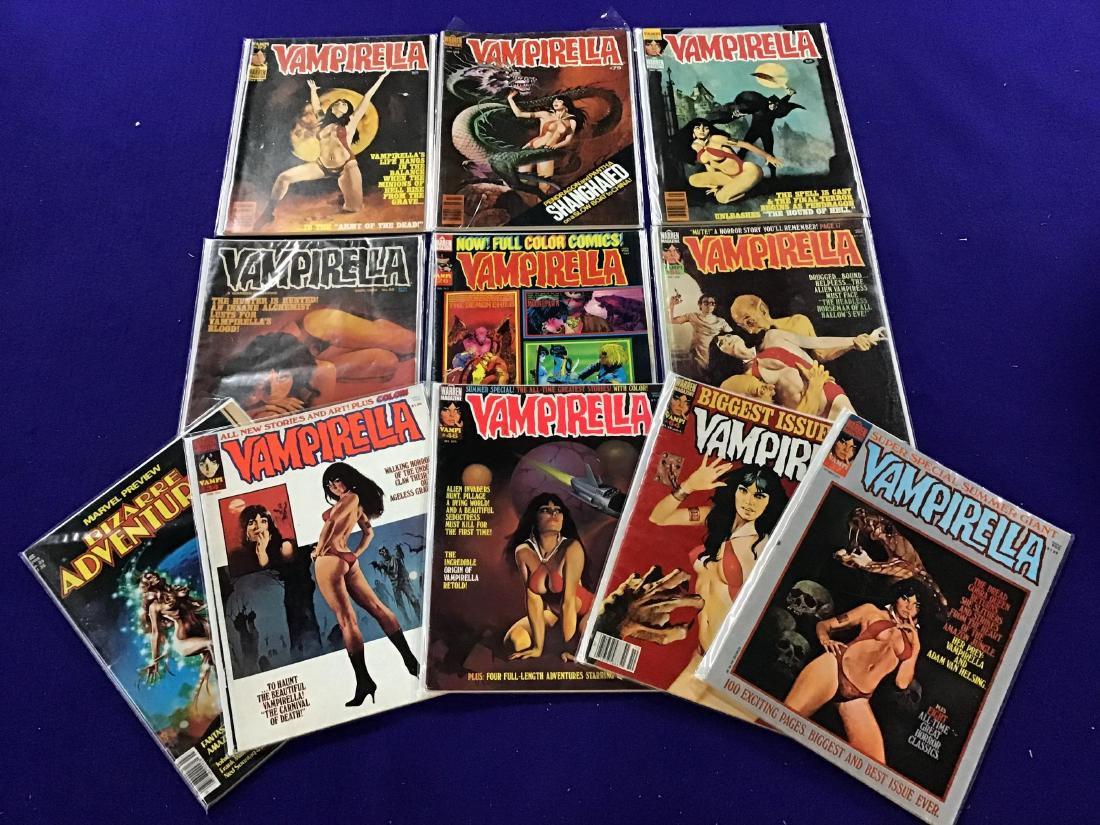Lot of 11 Vampirella Comics (1 of 4)