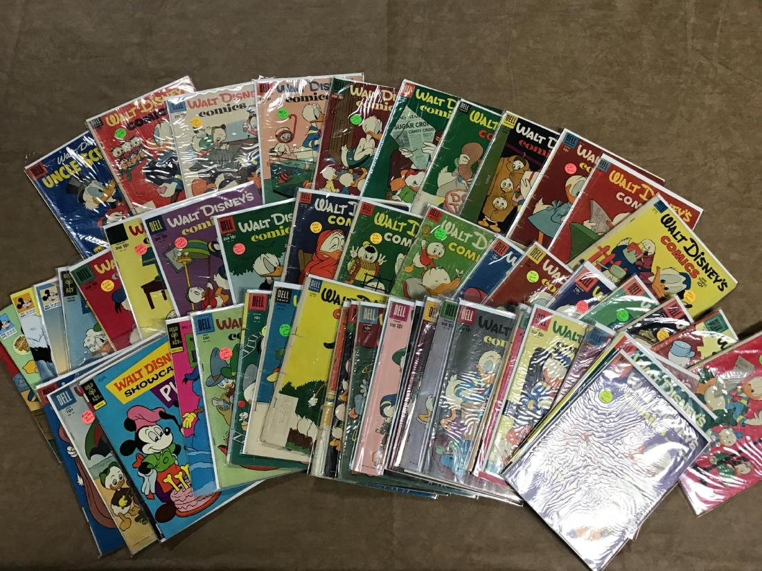 Lot of 55 Walt Disney Comics (1 of 4)