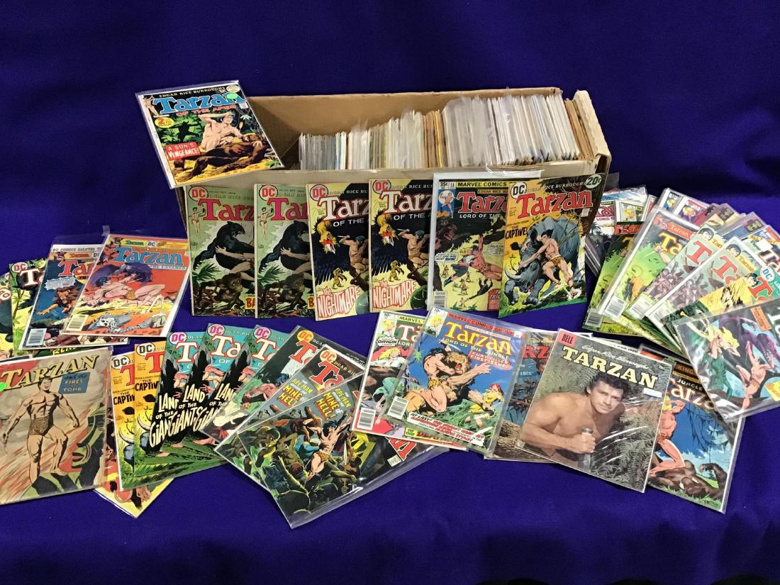 Lot of Tarzan Comics Approx. 300 + or - (1 of 4)