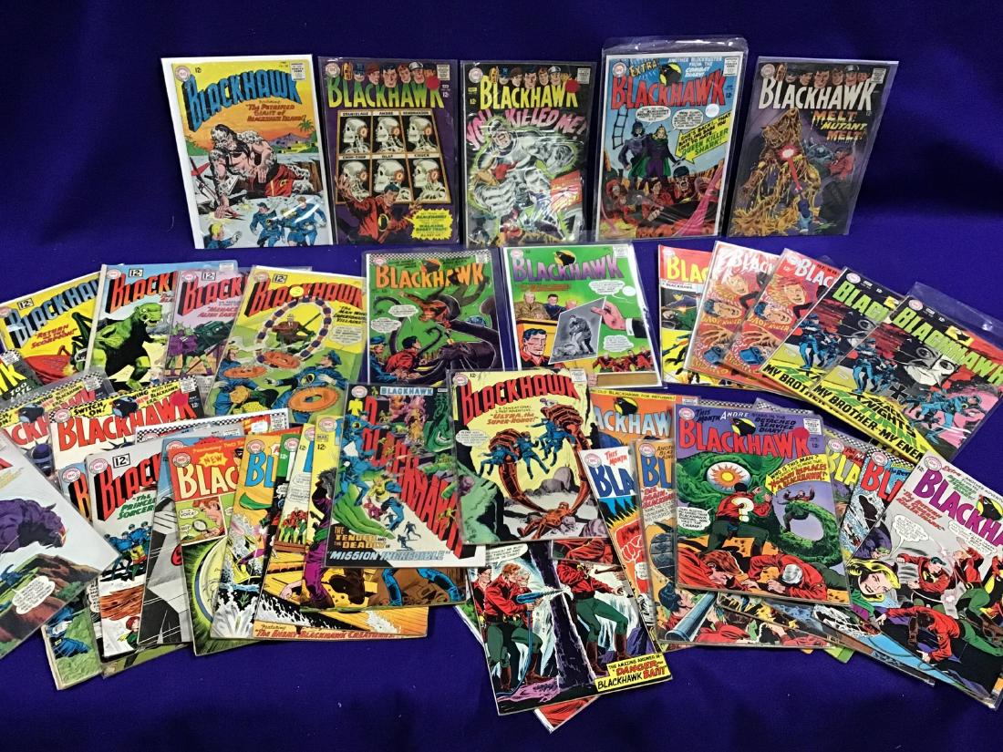 Lot of 54 $.12 BlackHawk Comics (1 of 4)