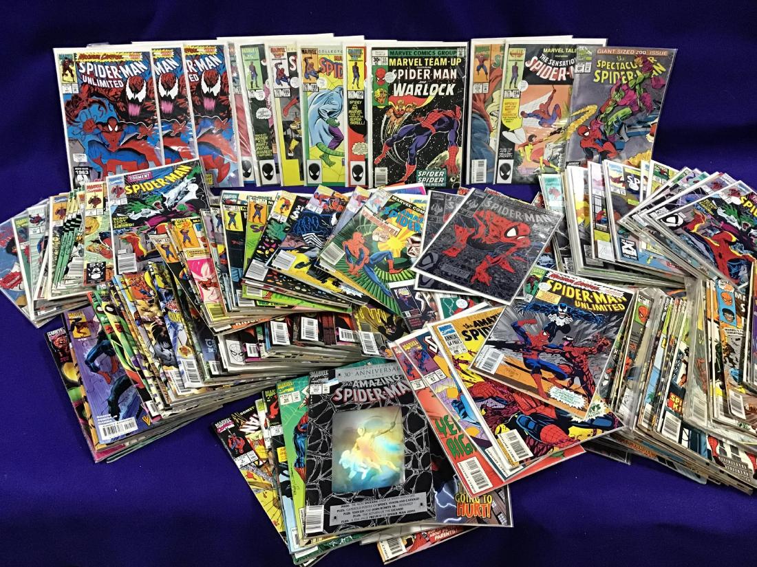 Lot of Assorted Spider-Man Comics approx. 275 + or - (1 of 8)