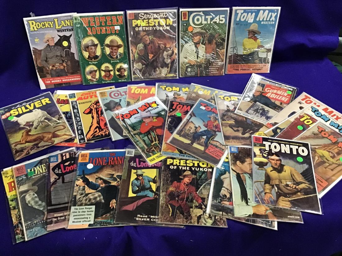 Lot of 30 Vintage Western Comics (1 of 5)
