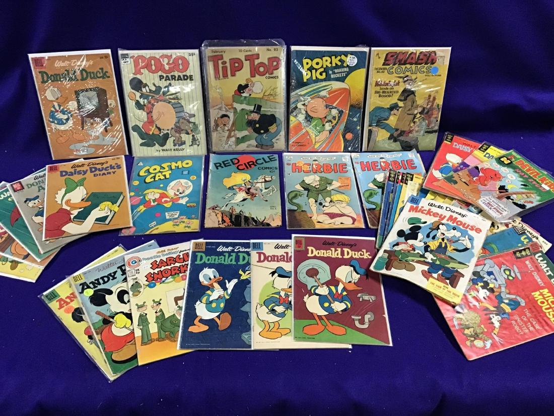 Lot of 39. TipTop, Gold Key and Walt Disney Comics (1 of 4)