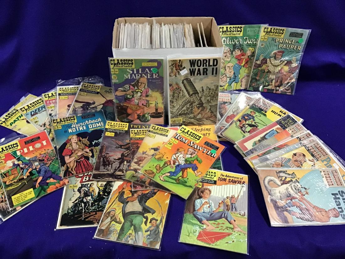 Lot of Classic Illustrated Approx. 125 + or - (1 of 4)