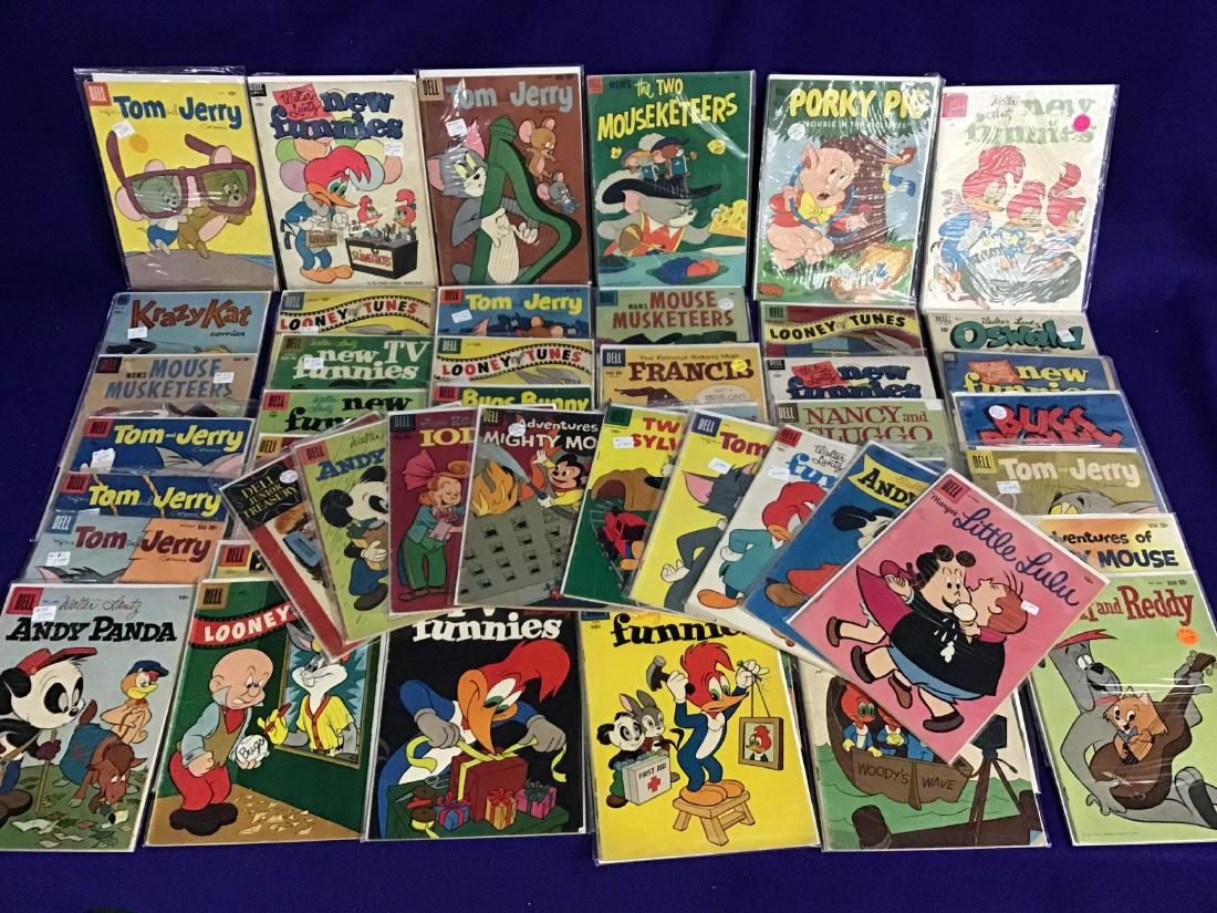 Lot of 52 Vintage Dell $.10 Comics (1 of 4)