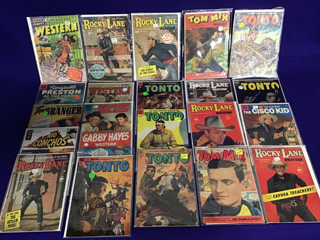 Lot of 23 Western Comics (1 of 4)