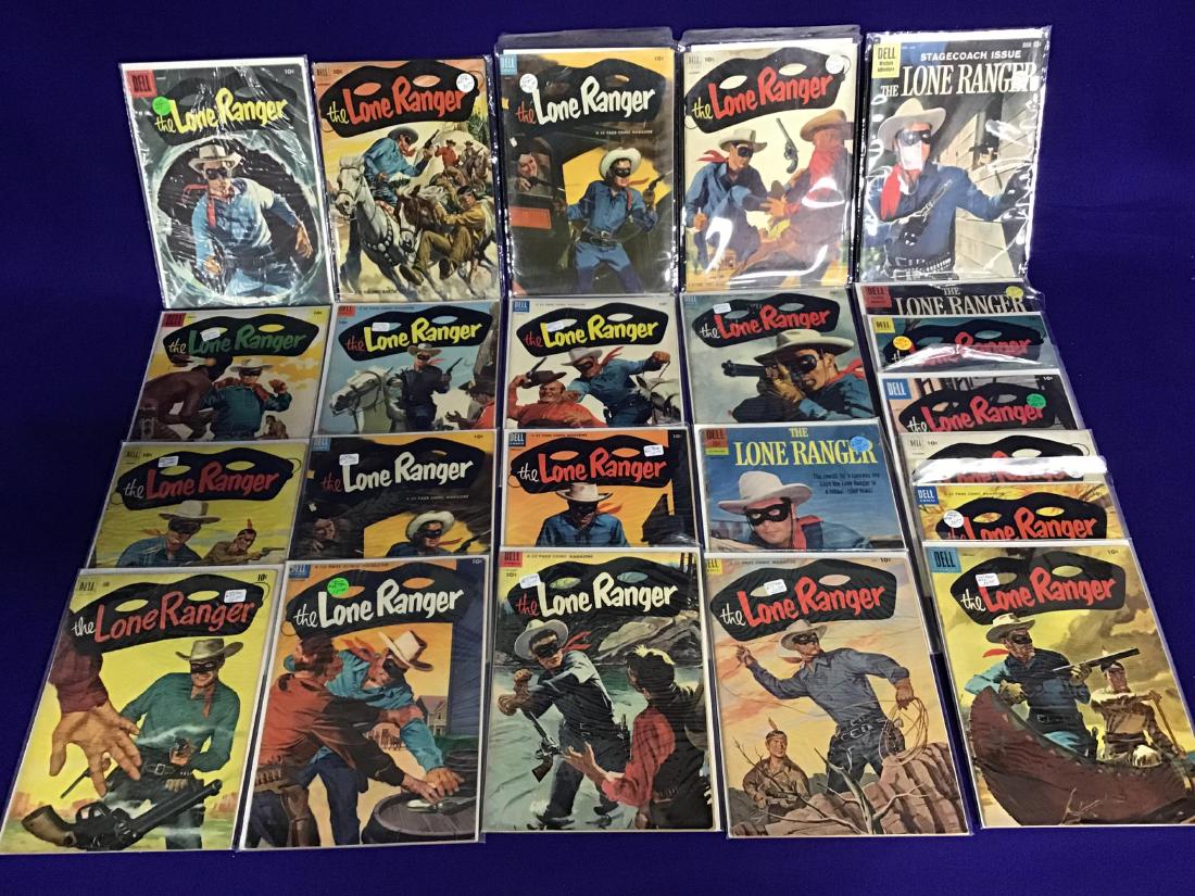 Lot of 23 Lone Ranger Comics (1 of 5)
