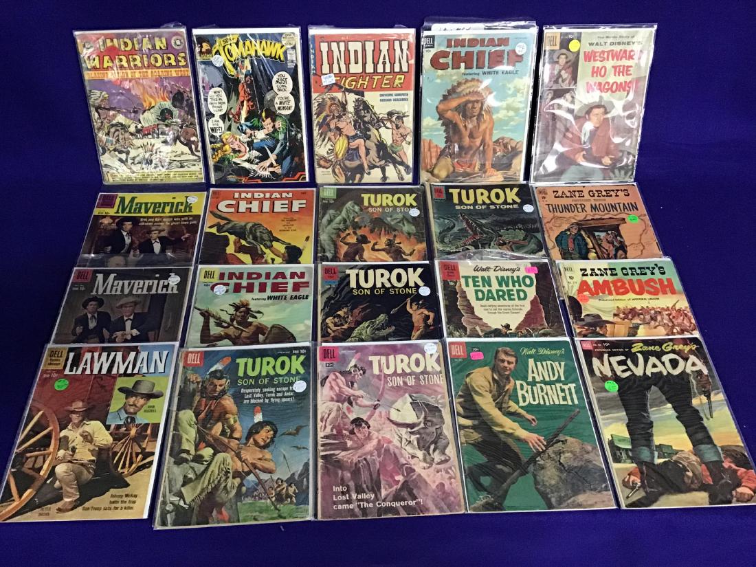 Lot of 22 Western and Indian Comics (1 of 4)