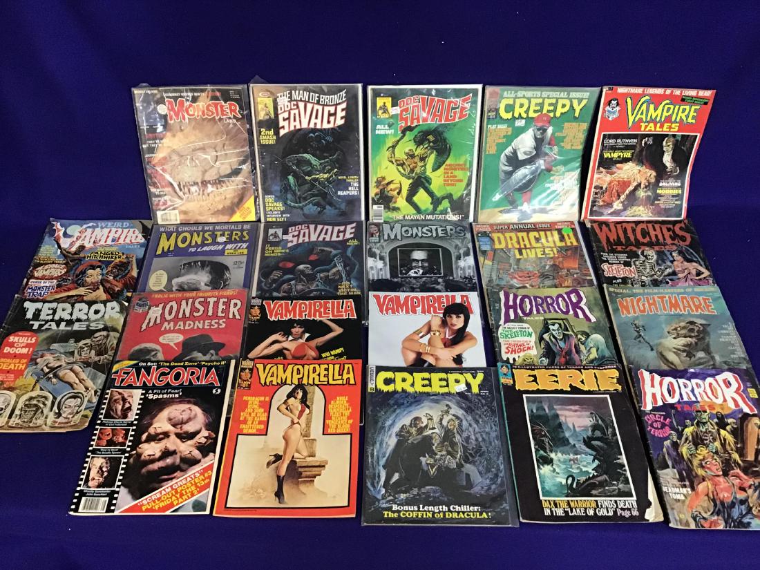 Lot of 22 Horror Magazines (1 of 4)