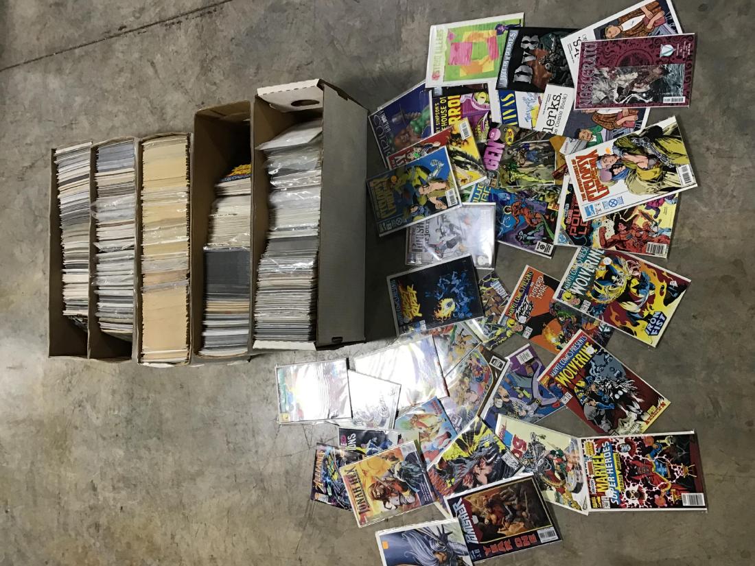 Lot of approx 1,300 + or - assorted comics (1 of 4)