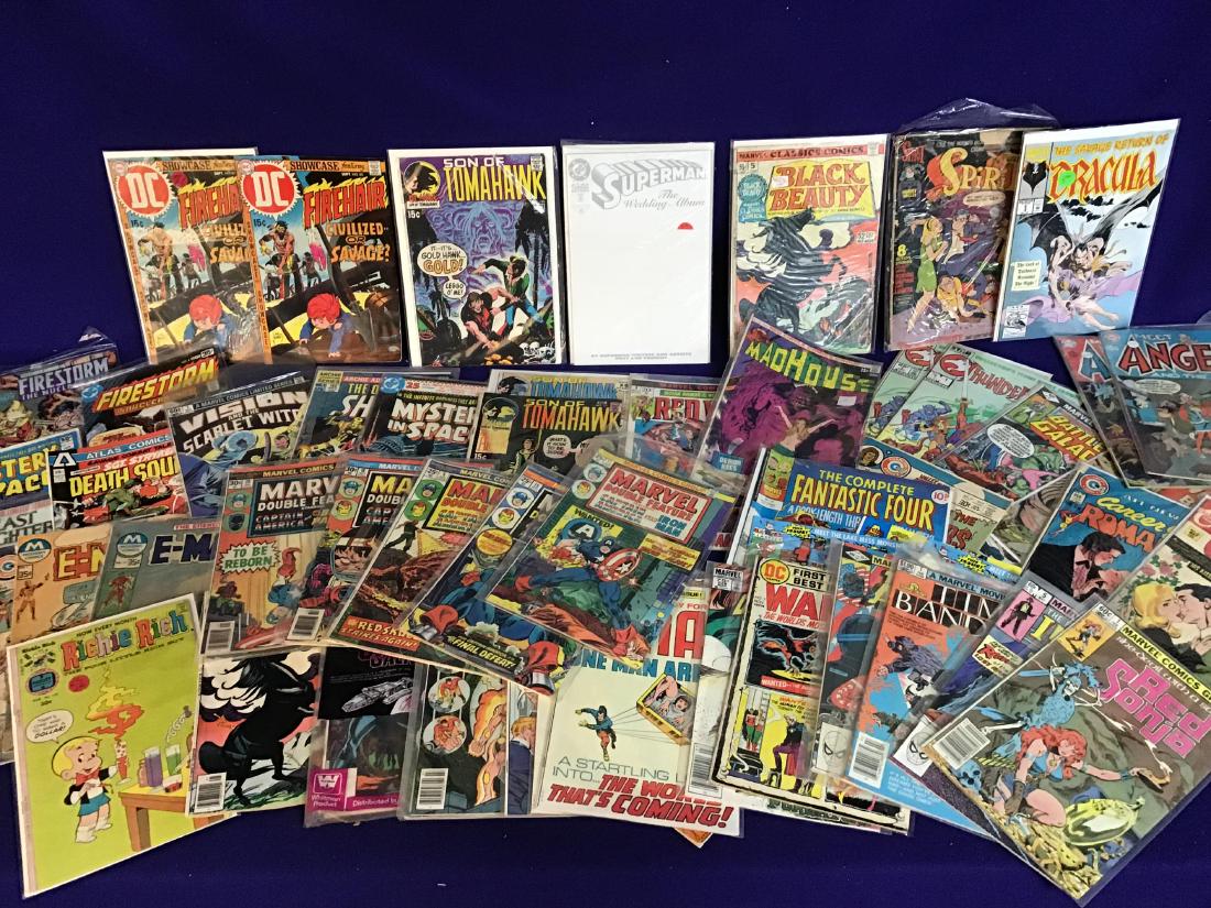 Lot of approx 75 + or - assorted comics (1 of 4)