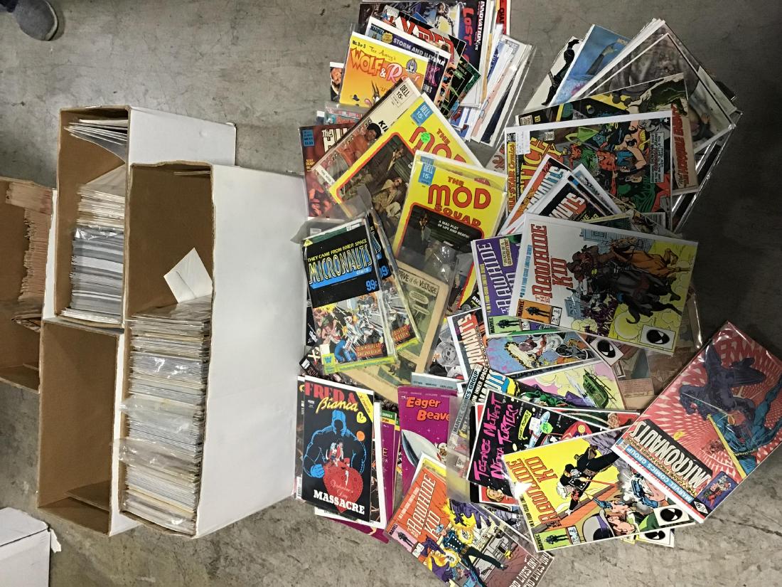 Lot of approx 600 + or -assorted comics (1 of 4)