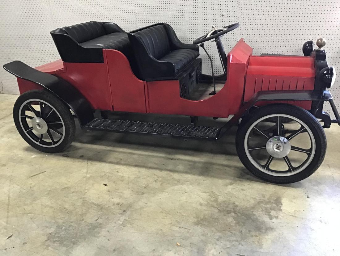 Shriners Horseless Carriage Vehicle: Gas engine, overall good condition.