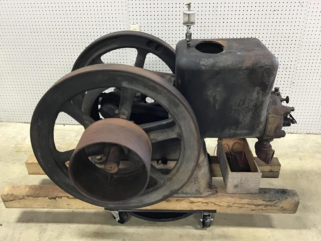 Fairbanks Morse and Co. Hit and Miss Engine: 6HP, 400 RPM. In found condtion.