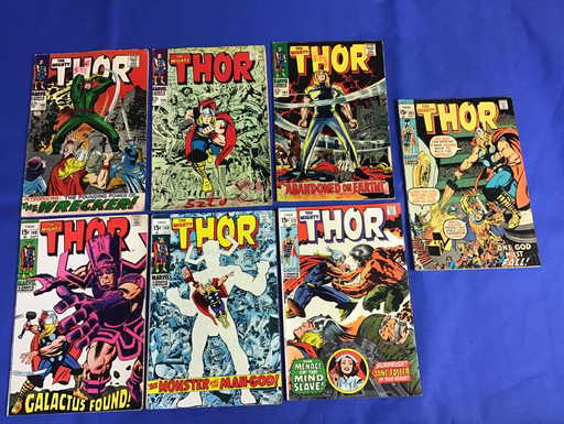 Thor #145,148,154,168,169,172,181