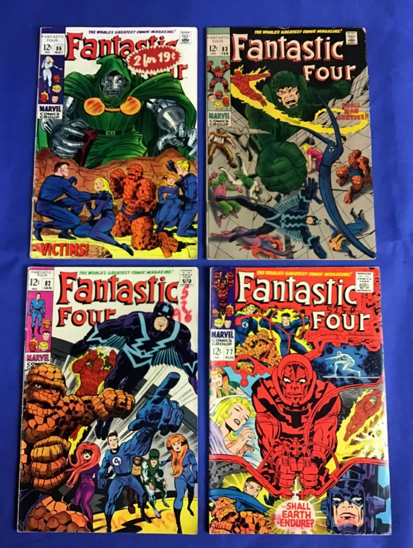 Fantastic Four #77,82,83,86 (1 of 2)