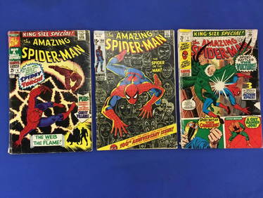 The Amazing Spiderman #100 and King Size Special #4,7 (1 of 2)