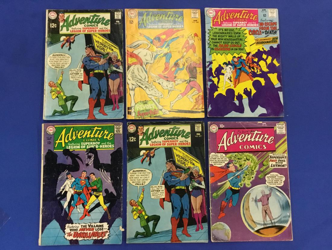 Lot of 6 Adventure Comics (1 of 2)