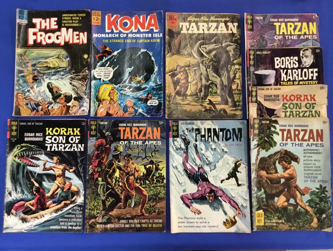 Lot of 10 Vintage GoldKey & Dell comics (1 of 2)