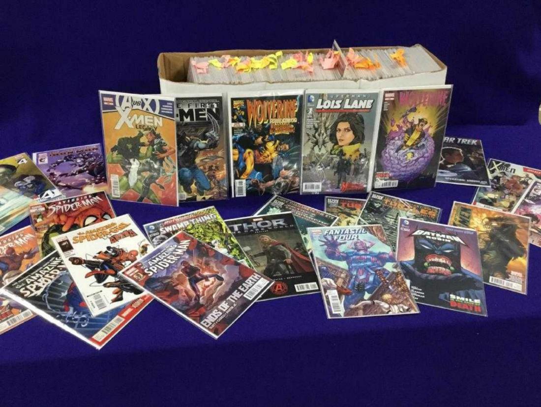 Large Lot of Approximately 300 Comics Plus or Minus (1 of 3)