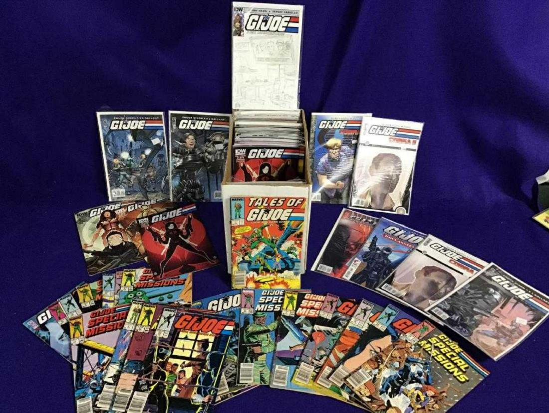 Lot of approx. 125 + or - G.I. Joe comics (1 of 3)