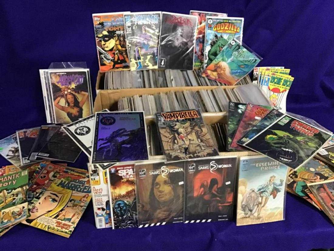 Lot of approx. 875 + or - assorted Comics (1 of 4)