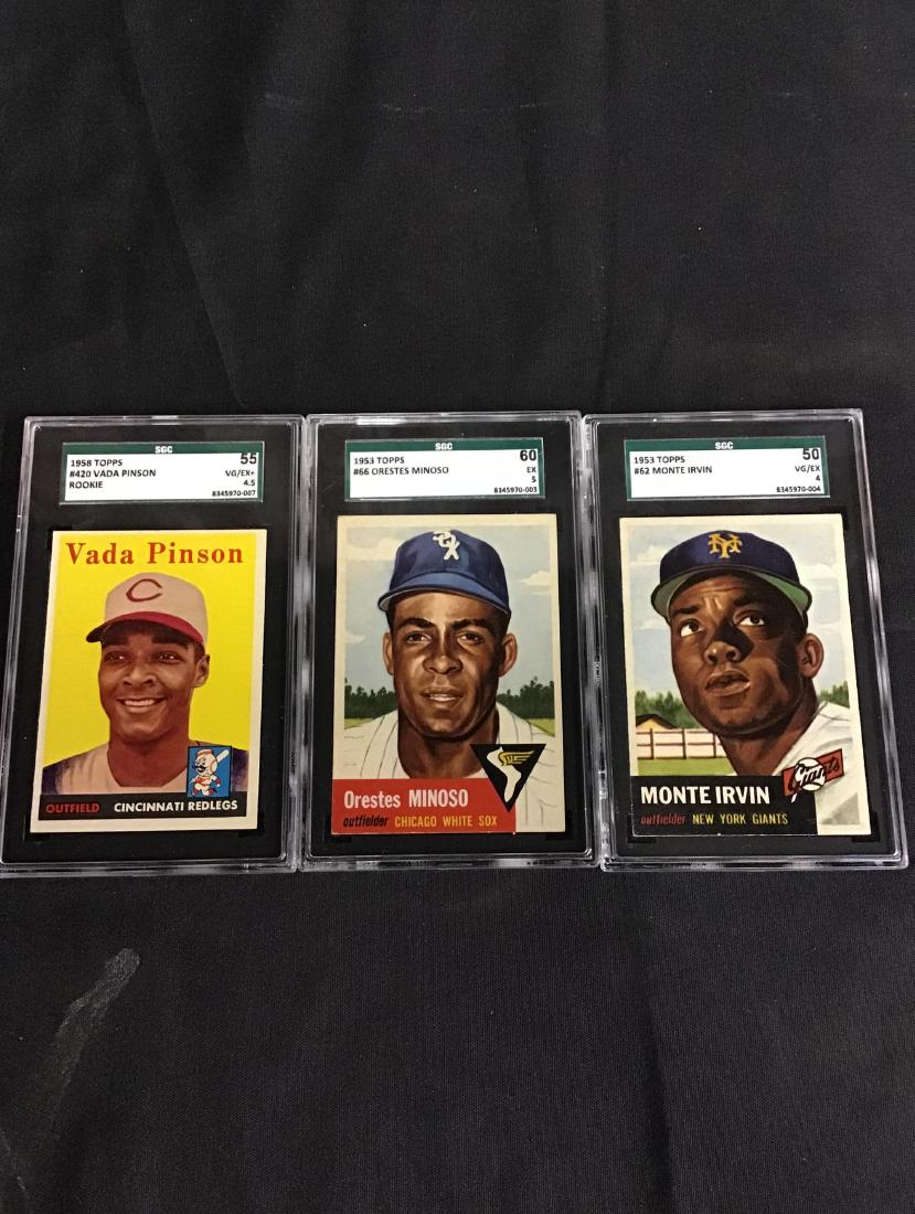 1953 Topps Monte Irrin SGC 50, 1953 Topps Orestes (1 of 2)