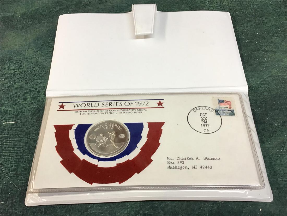 World Series of 1972- one oz .999 sterling silver (1 of 4)