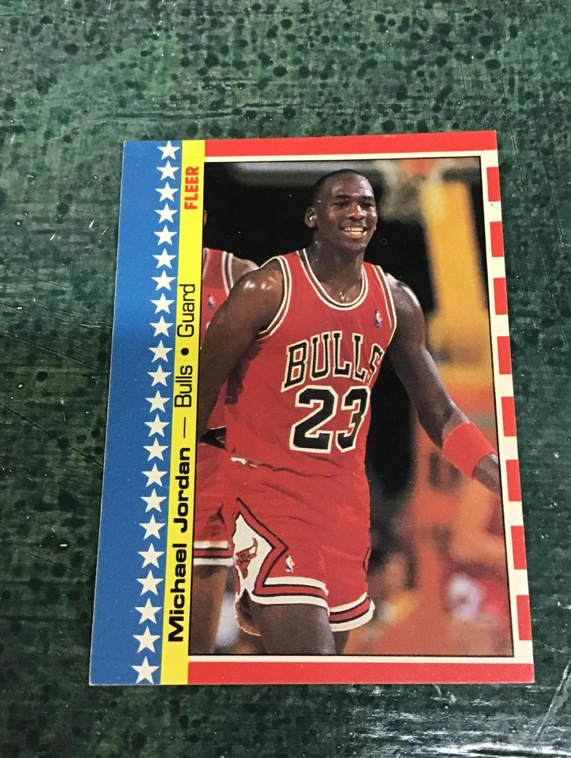 Michael Jordan ball card (1 of 2)