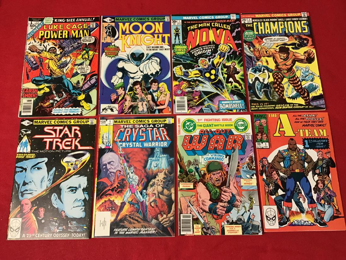 Lot of 8 Assorted #1 Comics (1 of 2)