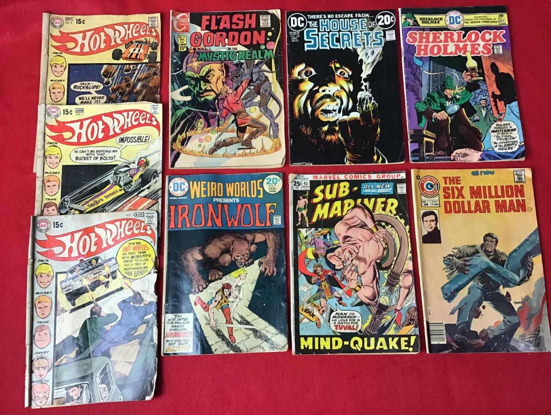 Lot of 9 Assorted Vintage Comics (1 of 2)