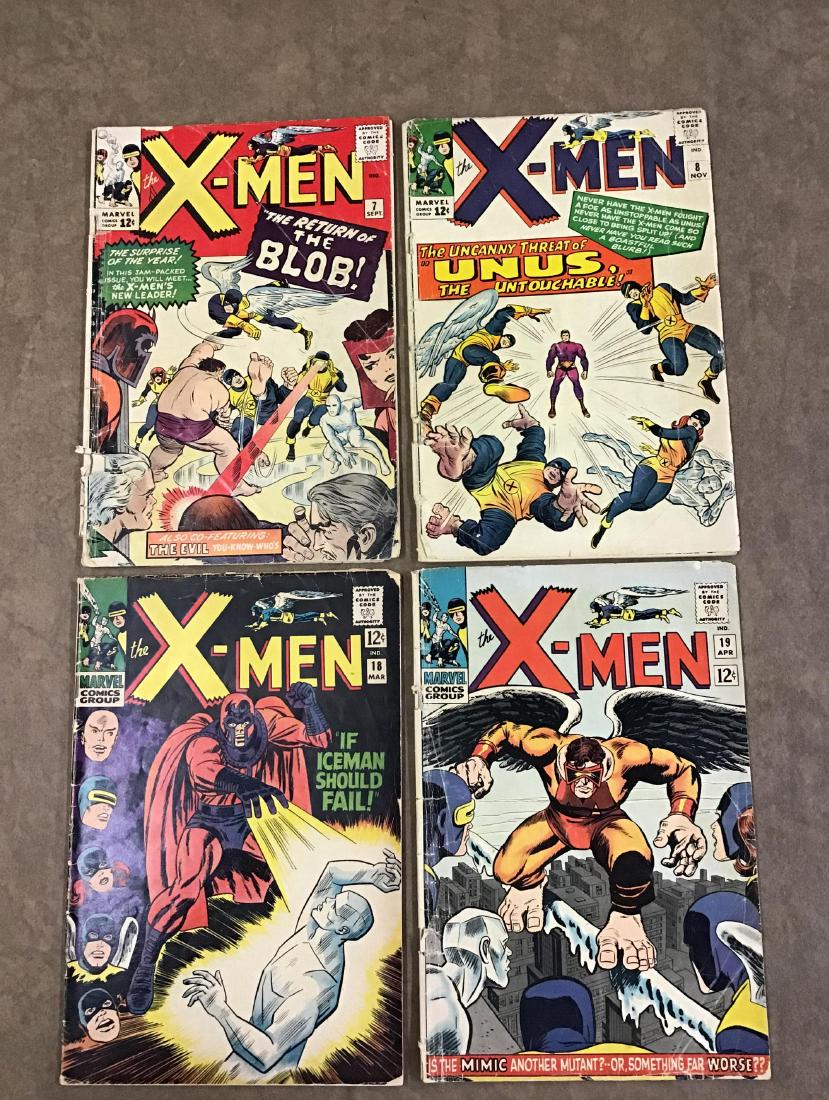 Lot Of 4 X-Men #7,8,18,19 (1 of 2)