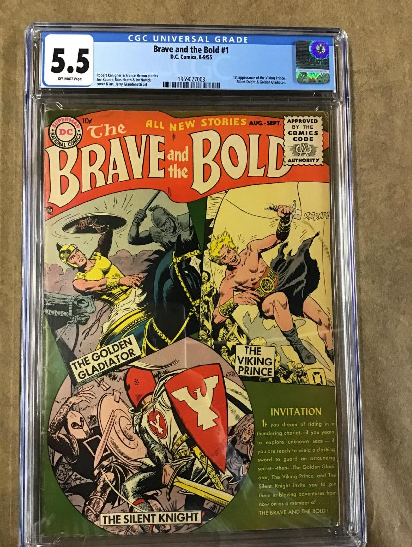 Brave And The Bold #1 CGC 5.5 (1 of 2)