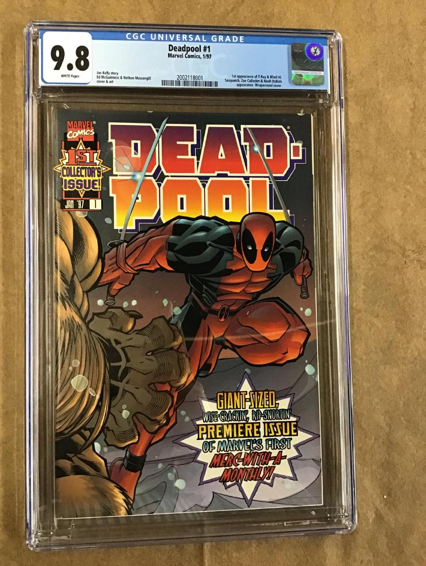 Deadpool #1 CGC 9.8 (1 of 2)