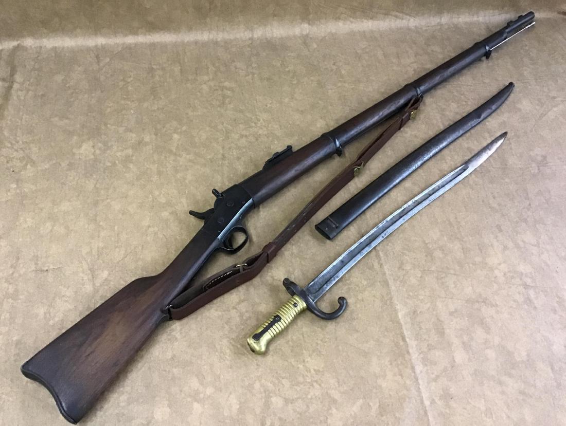 Argentine Mauser with Bayonet .45 Cal: Modelo Argentino 1879 E.N.