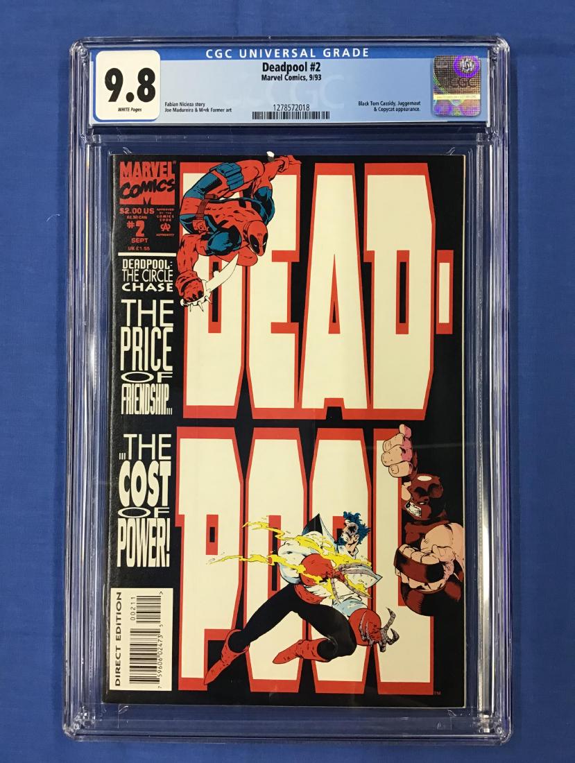 Deadpool #2 CGC 9.8 (1 of 2)