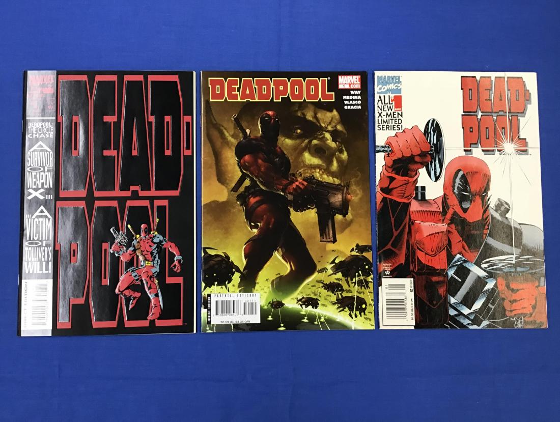 Lot of 3 Deadpool #1 with Variants (1 of 2)