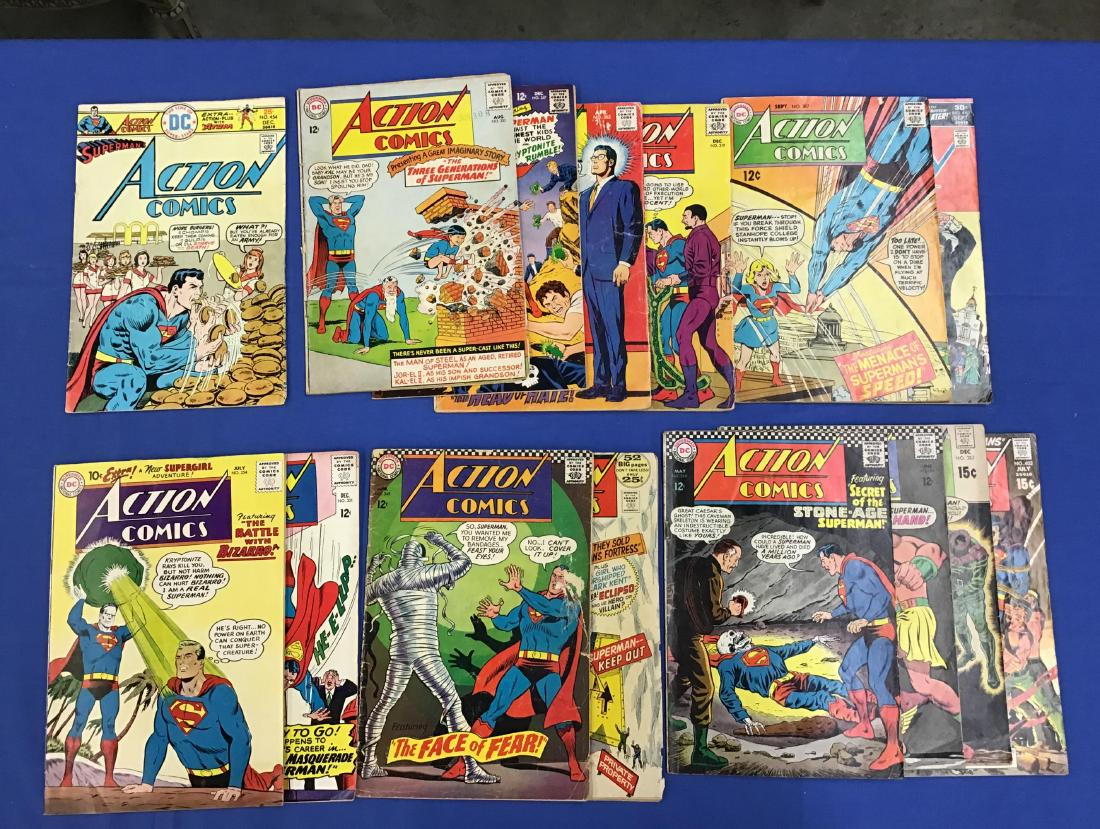 Lot of 15 Action Comics (1 of 3)