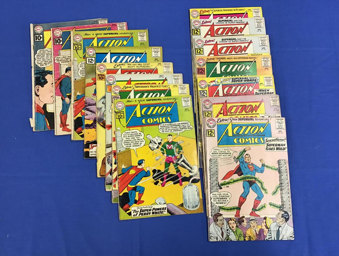 Lot of 15 Action Comics (1 of 3)