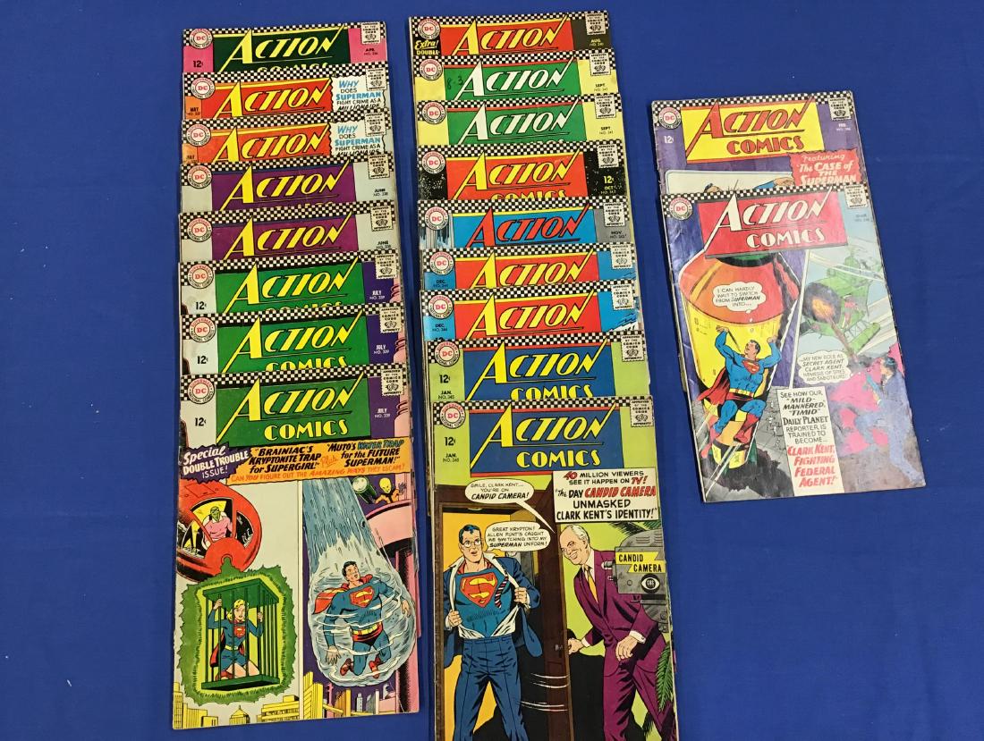 Lot of 19 Action Comics (1 of 2)