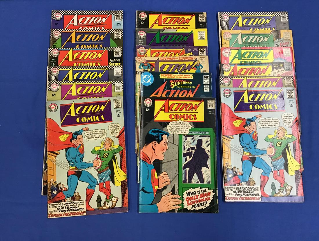 Lot of 18 Action Comics: Lot of 18 Action Comics