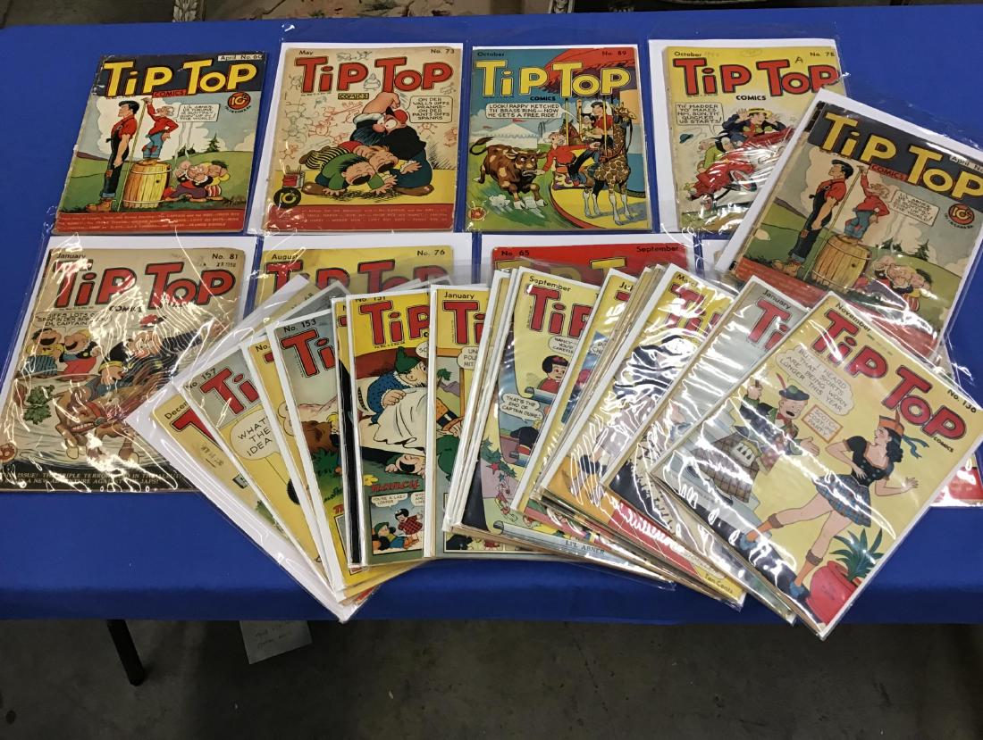 Lot of 25 Tip Top Comics all .10 Cent (1 of 3)