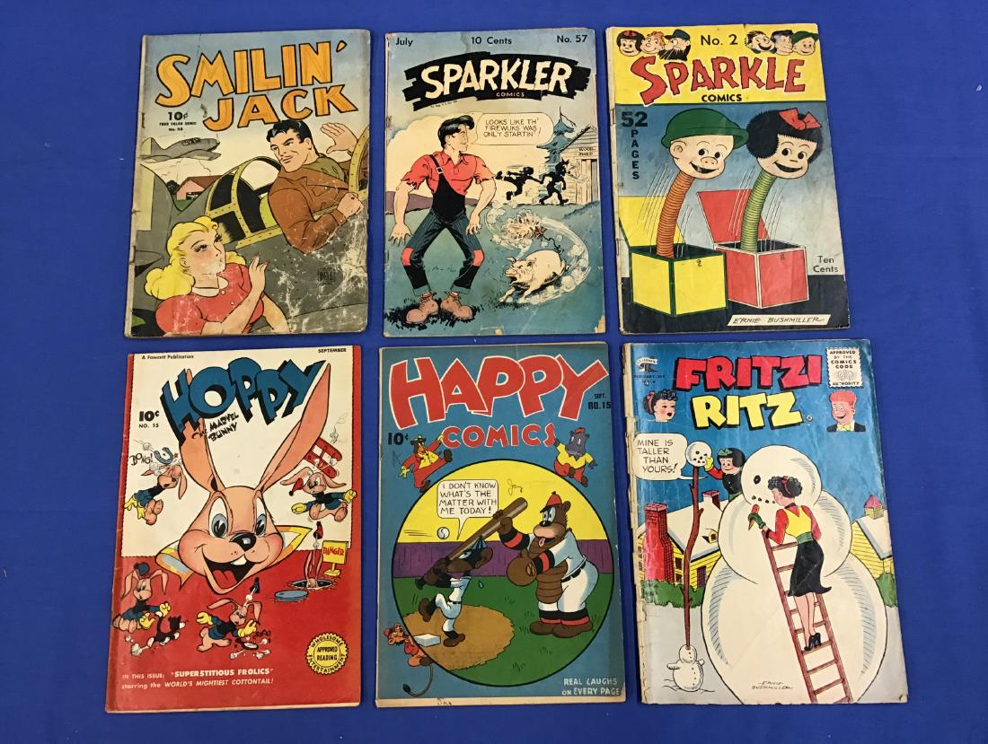 Lot of 6 .10 Cent Comics (1 of 2)