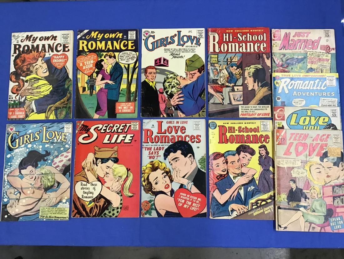 Lot of 12 Romance Comics (1 of 3)