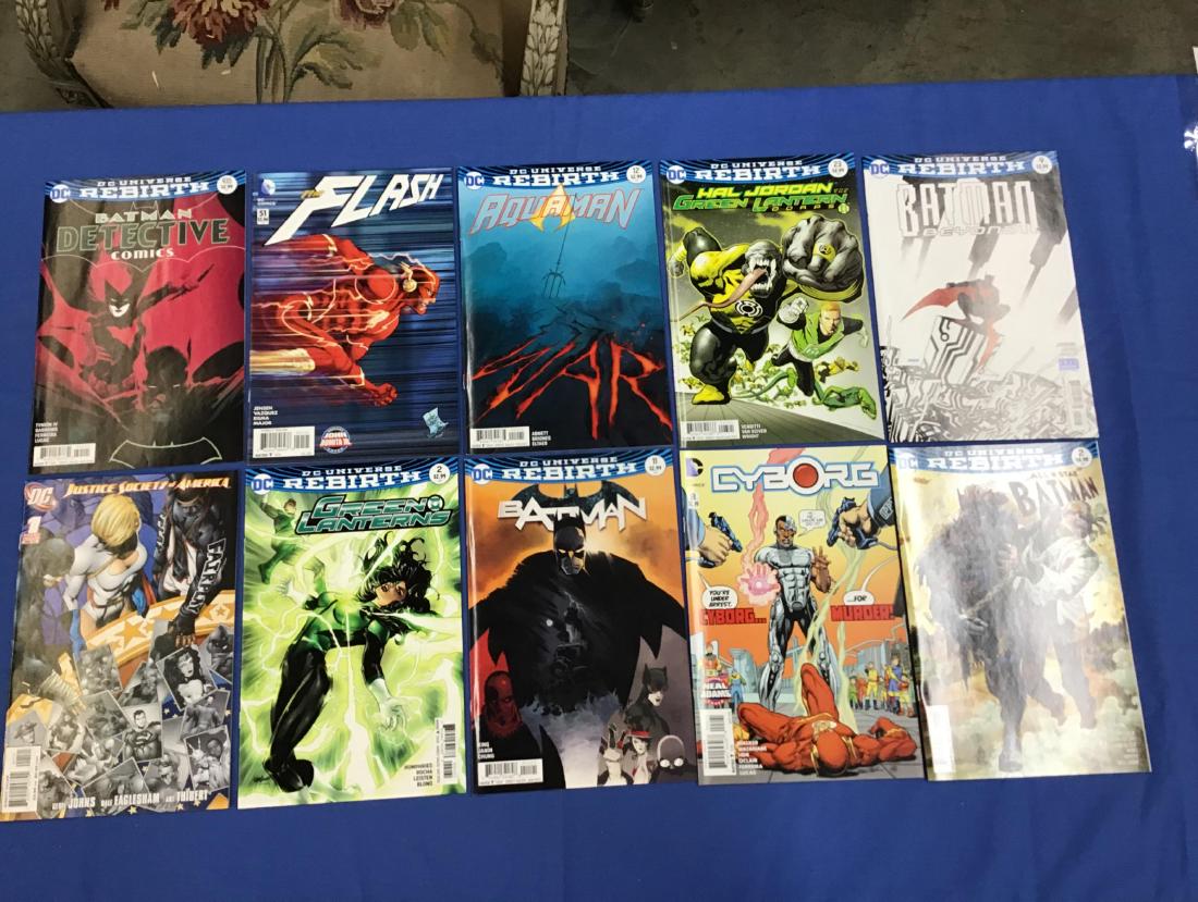 Lot of 10 D.C. Variants comics (1 of 3)