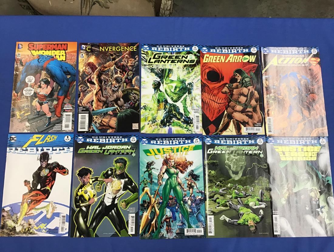 Lot of 10 D.C. Variants comics (1 of 3)